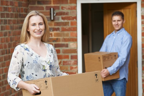 Business relocation team supporting an office move in Sutton