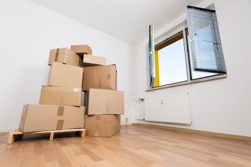 Furniture preparation for a Sutton house move