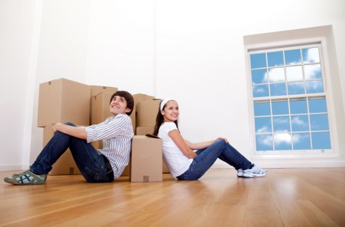 Family using local storage in Sutton to free up home space