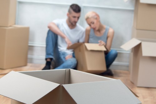 Removals team completing a safe and organised relocation