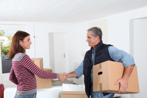 Local removal service handling a fast office move in Sutton