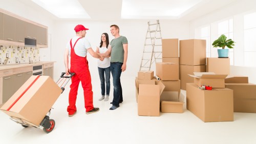 Local removals team navigating Sutton streets with care